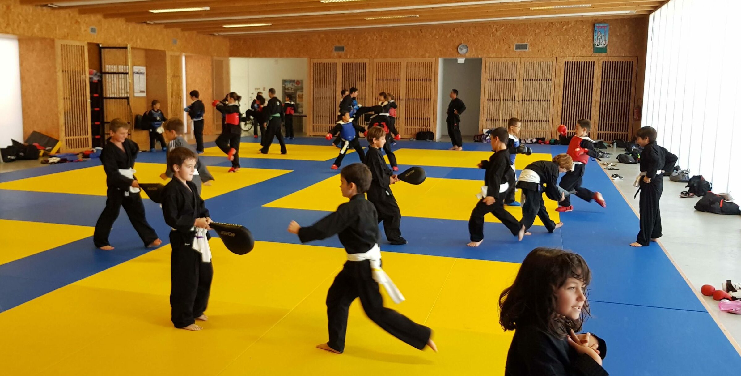 Entrainement combat aujourd’hui pour les enfants